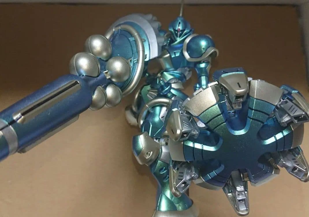 塗装完成品 HG エグザベ専用ギャン(ハクジ装備) ジャンク品