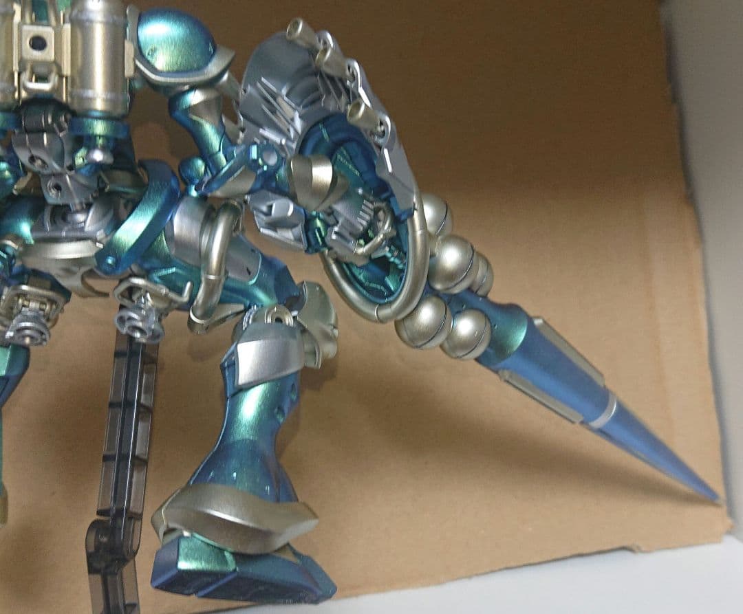塗装完成品 HG エグザベ専用ギャン(ハクジ装備) ジャンク品