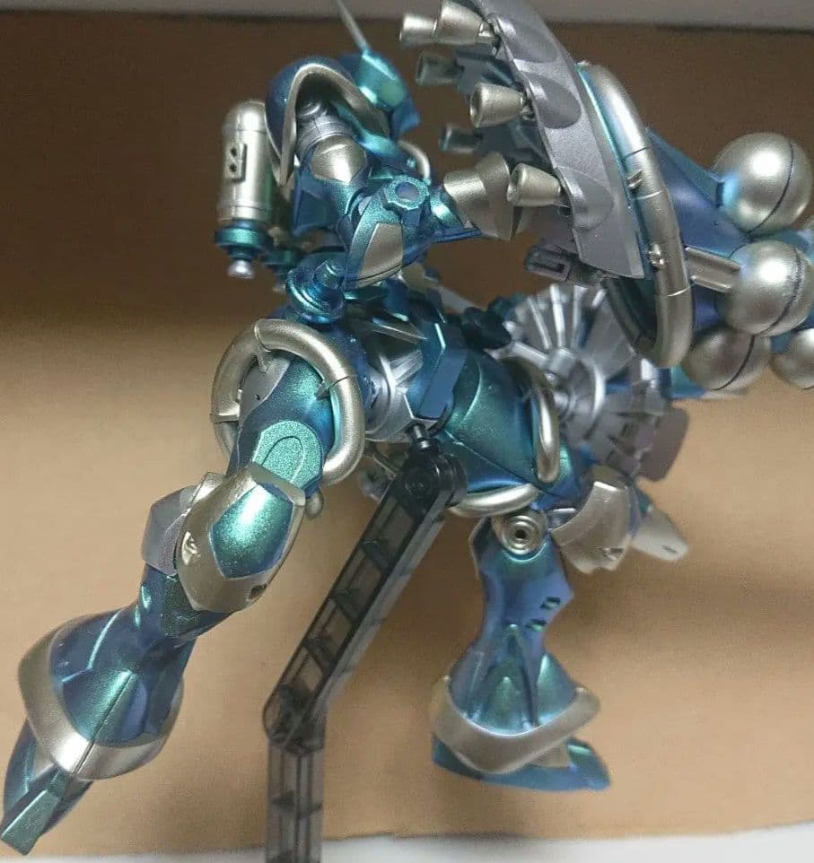 塗装完成品 HG エグザベ専用ギャン(ハクジ装備) ジャンク品