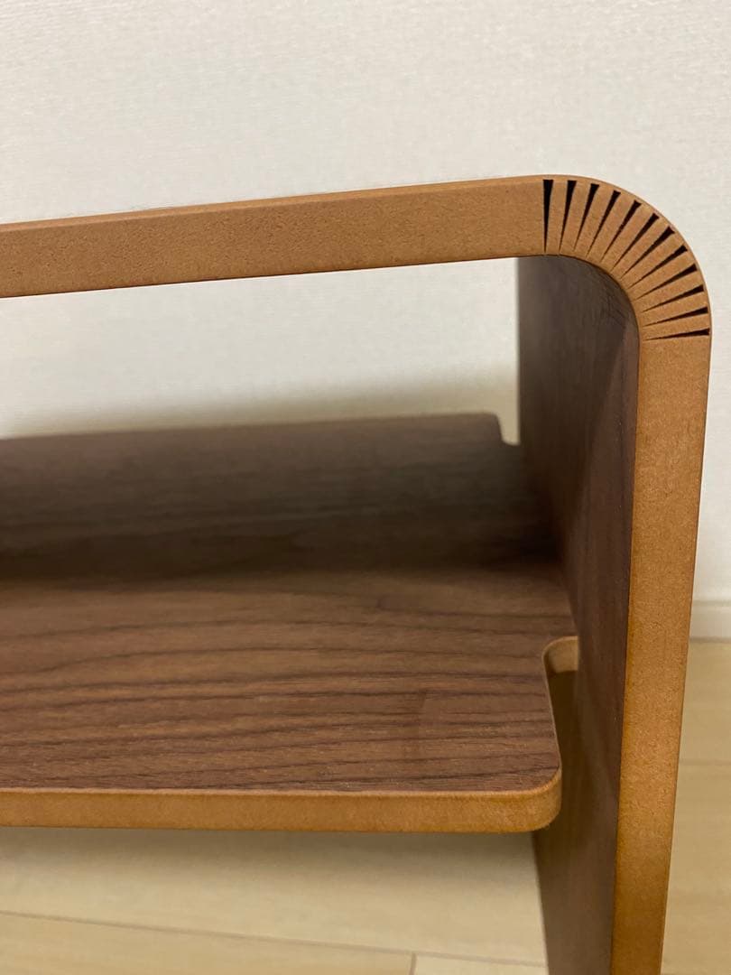 KEYUCA（ケユカ）クワミサイドテーブル　ウォルナット説明書ステッカー付き