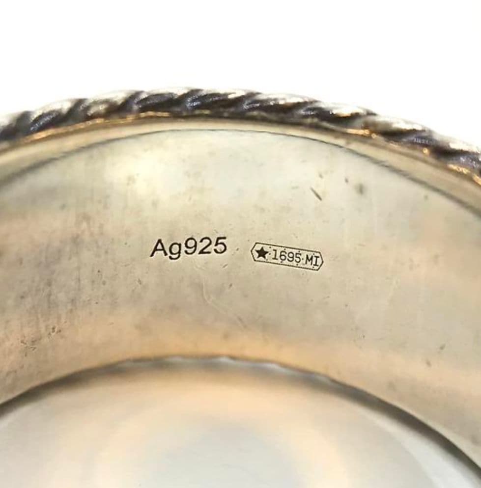 GUCCI アラベスク リング シルバー925 11号