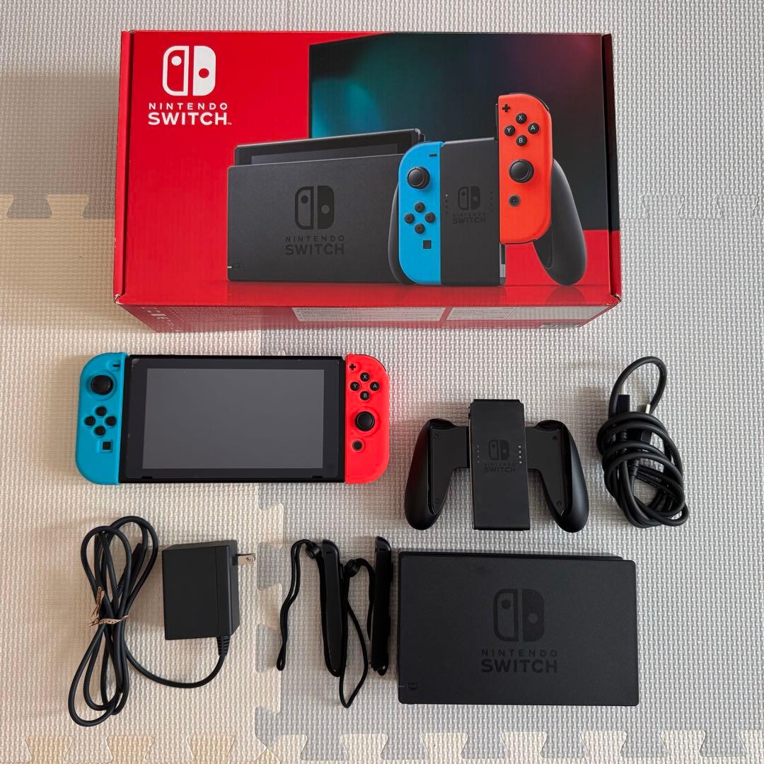 【クリスマスセール】Nintendo Switchネオンブルー/ネオンレッド本体