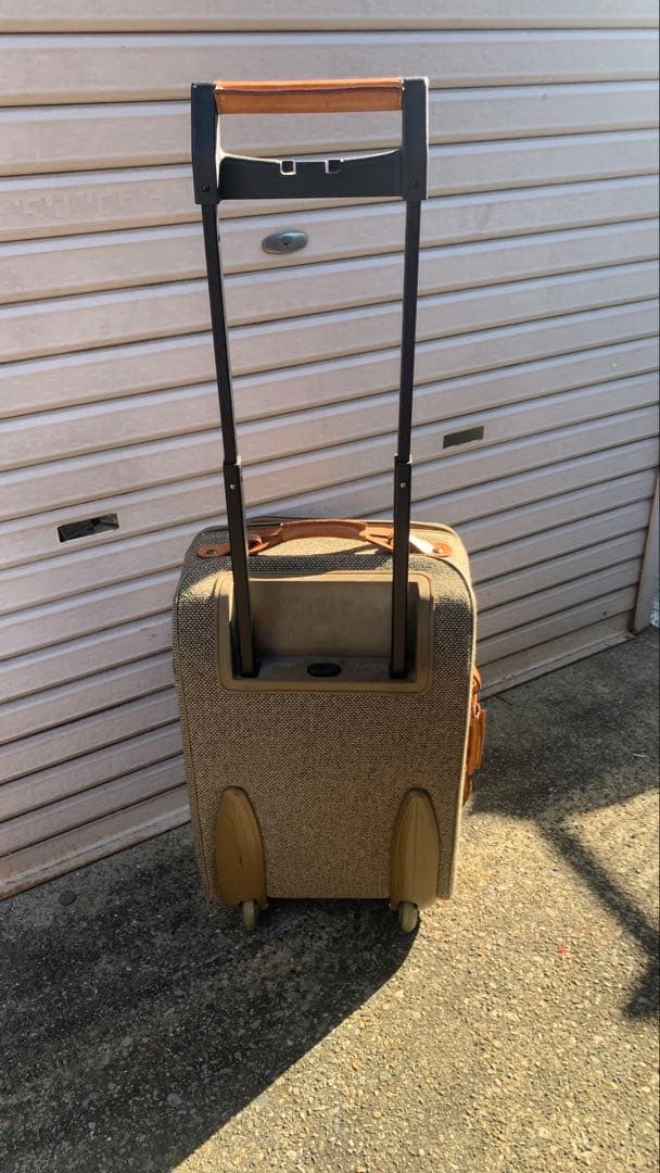 hartmann ツイード/レザー　キャリーケース