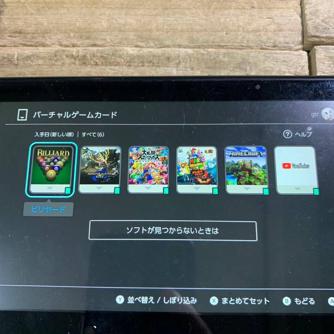 動作OK ニンテンドー　Switch 本体　2017 スマブラ　マリオ　モンハン