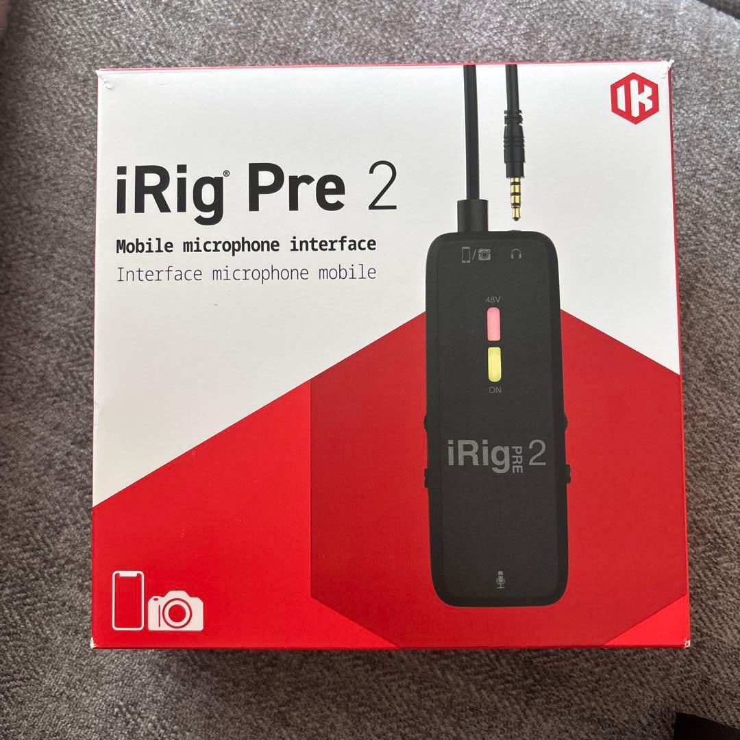 iRig Pre2 モバイルマイクロホンインターフェース