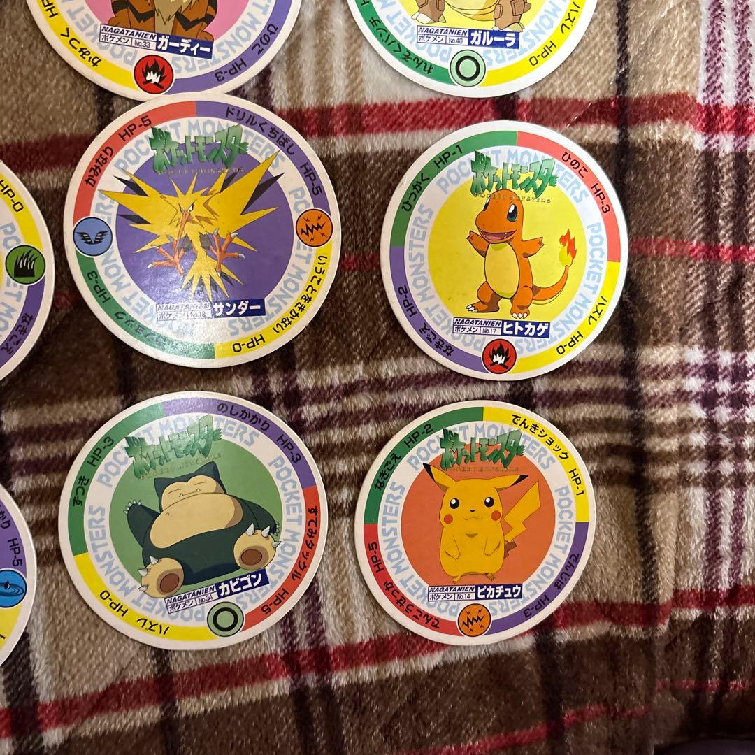 最終値下げゲームキャラクターポケモンフィギュア永谷園めんこセット レア