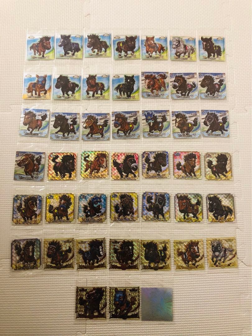 サラブ烈闘 シール フル コンプリート セット