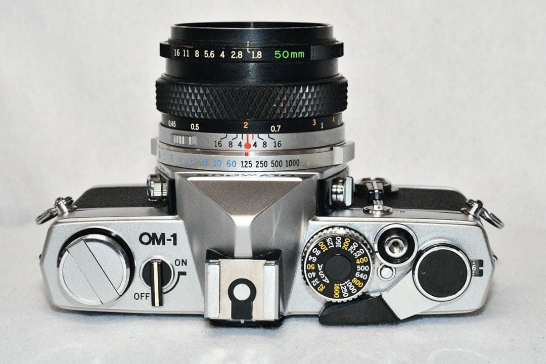 《動作品》OLYMPUS OM-1+標準レンズ【美品】　a420