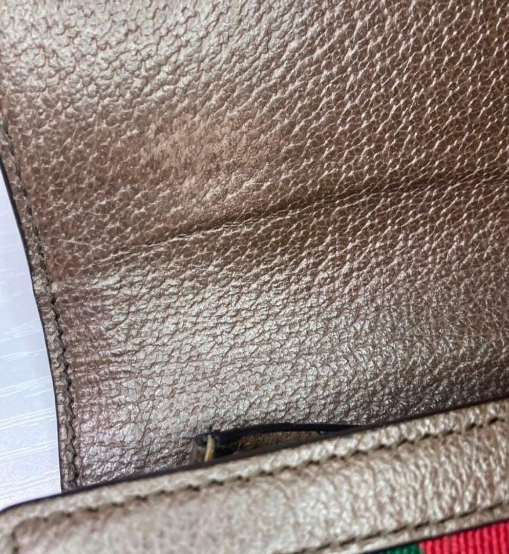 GUCCI GGキャンバス 二つ折り財布 グッチ