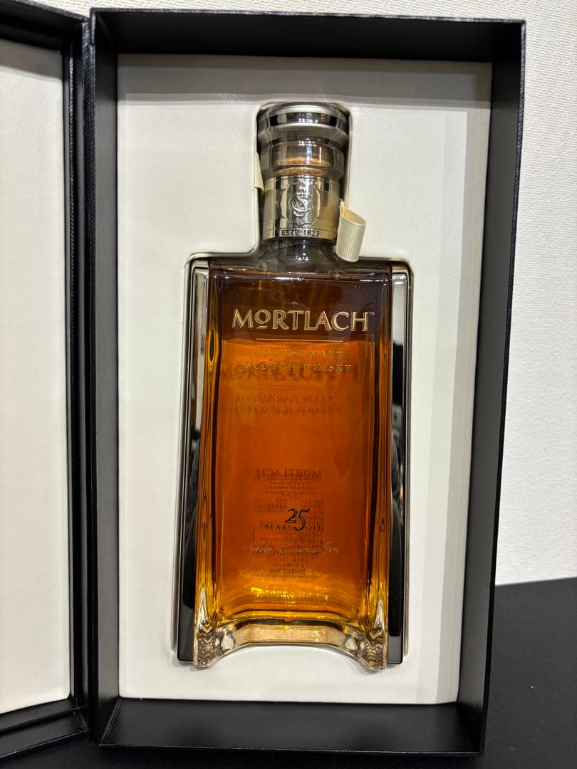 【未開栓】モートラック25年　クリスタルデカンター