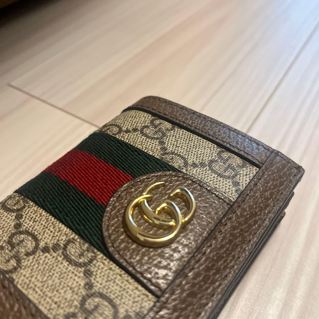 グッチ　財布　マーモント シェリーライン