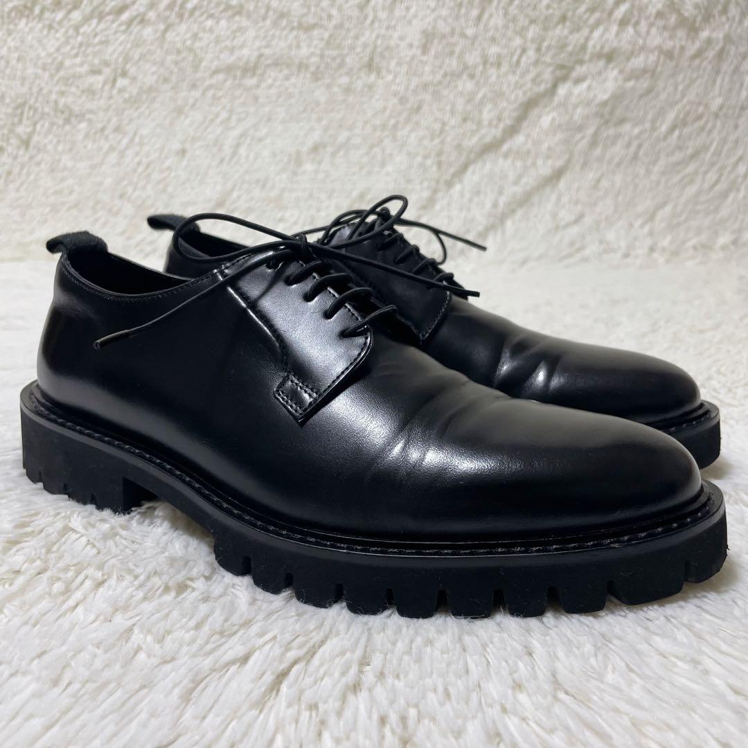 極美品✨定価2.1万　BEAMS HEART プレーントゥシューズ　本革　日本製