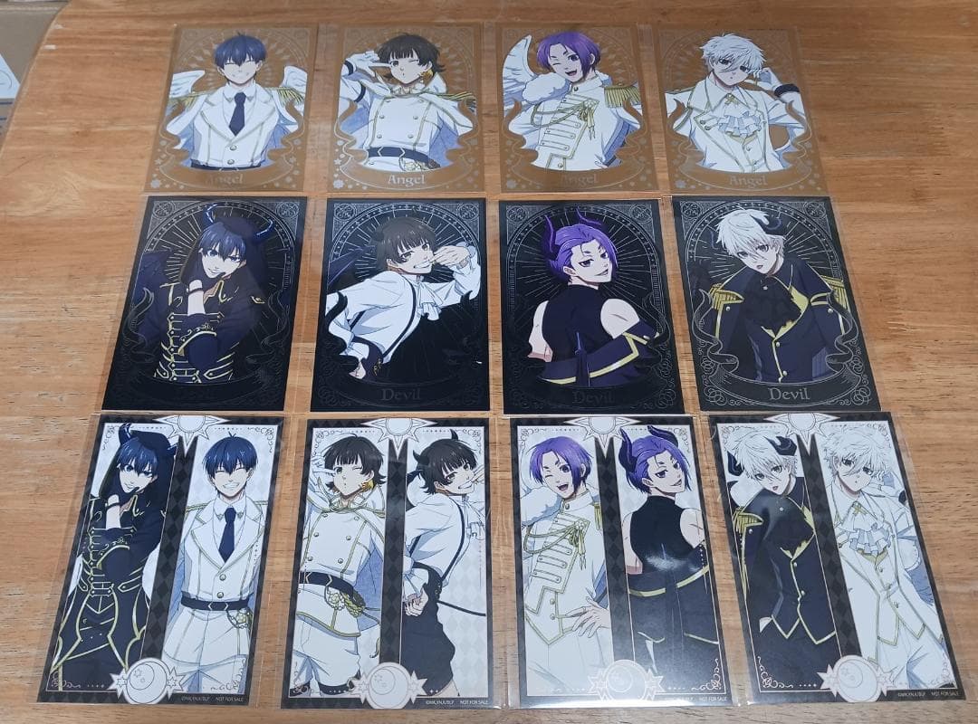 ブルーロック FavoteriA 天使と悪魔 ノベルティ ポストカード 44枚