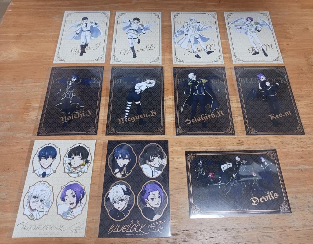 ブルーロック FavoteriA 天使と悪魔 ノベルティ ポストカード 44枚