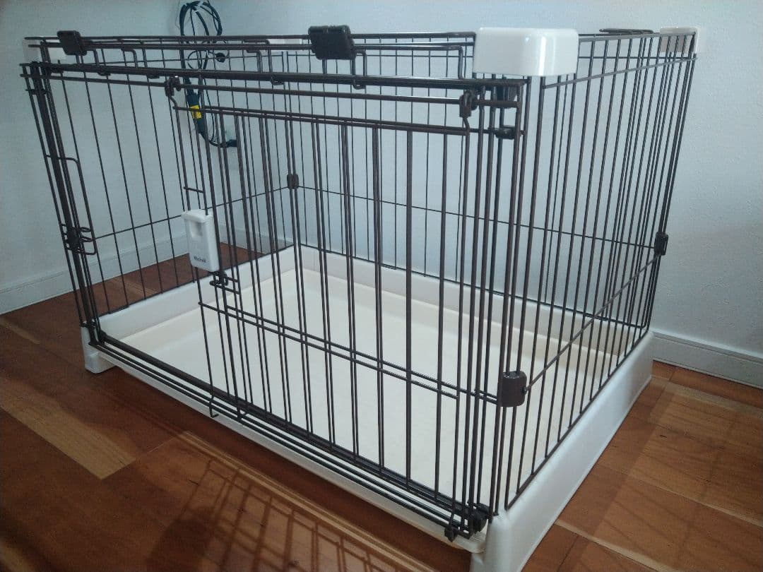 Richell もっとお掃除簡単ペットサークル(ゲージ) 90-60 アイボリー