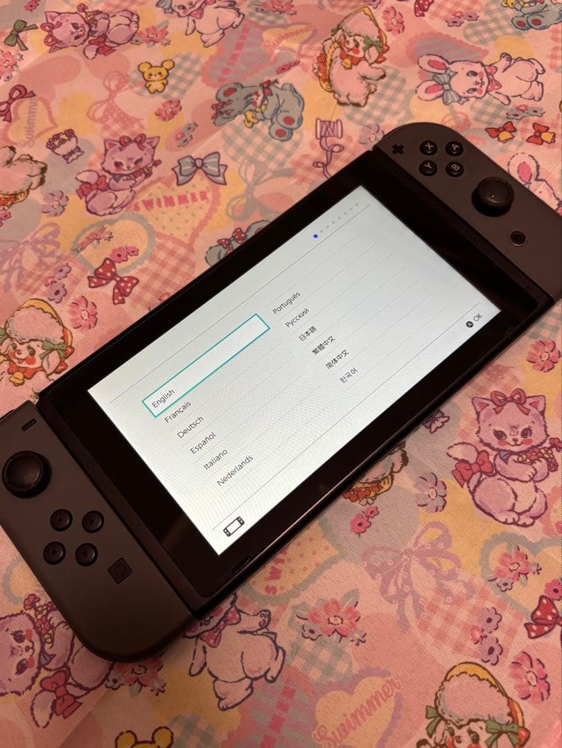 Nintendo Switch 本体 箱なし+モンハンライズ 箱なし