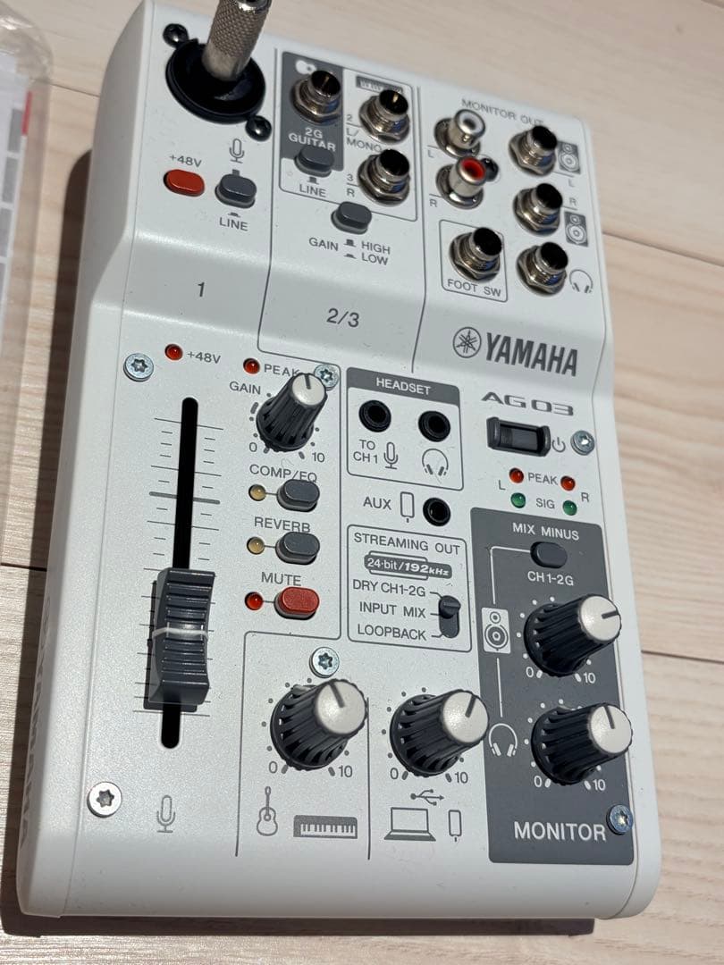 YAMAHA AG03 MK2 ヤマハ ミキサー