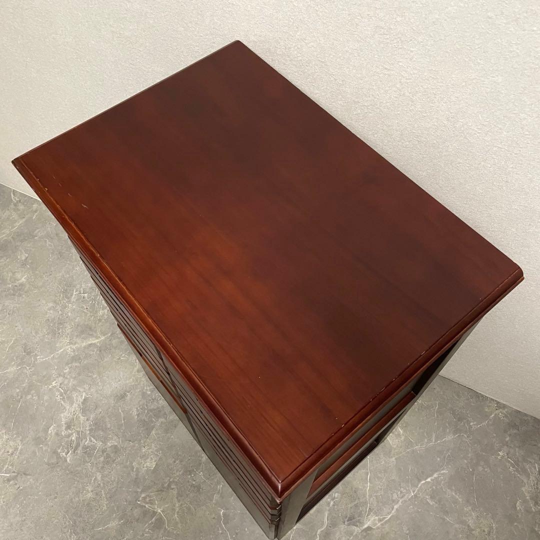 書類箪笥　書庫　整理棚 桐製チェスト 8段16杯箪笥 大容量収納