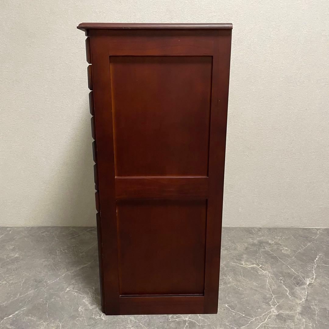 書類箪笥　書庫　整理棚 桐製チェスト 8段16杯箪笥 大容量収納