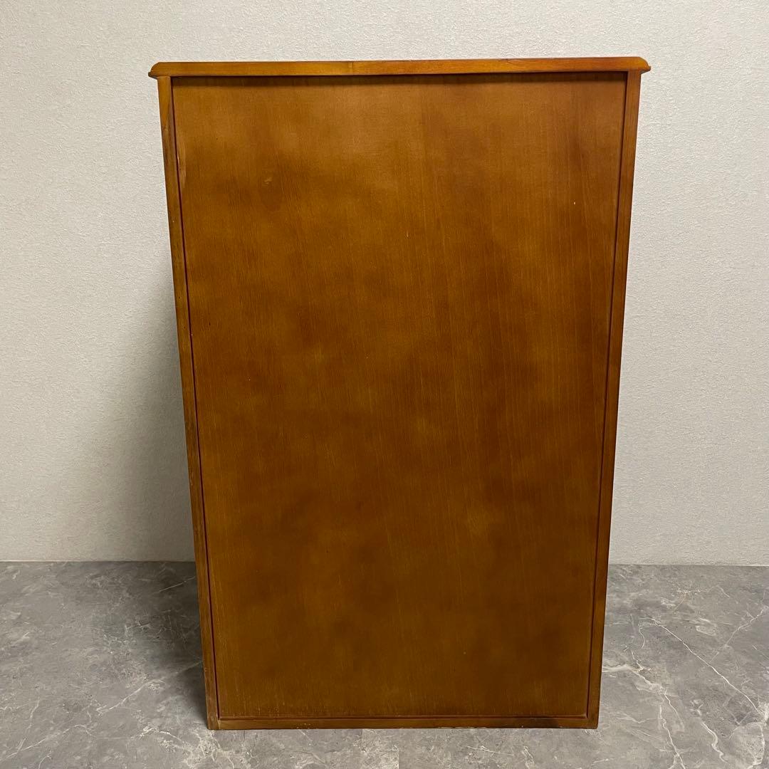 書類箪笥　書庫　整理棚 桐製チェスト 8段16杯箪笥 大容量収納