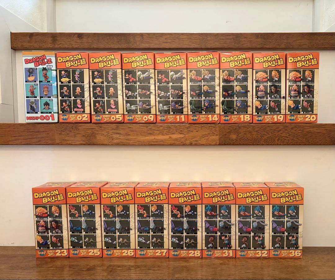 ドラゴンボール ワーコレ 鳥山ロボ+30th アニバーサリー 16体set