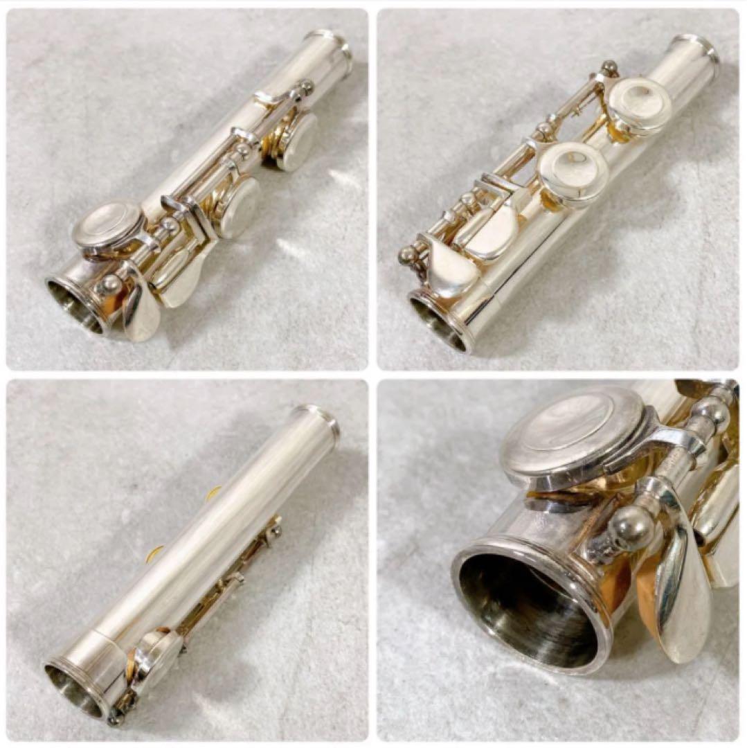 X363 Pearl パール PF-661 フルート 頭部管銀製 Eメカ 楽器