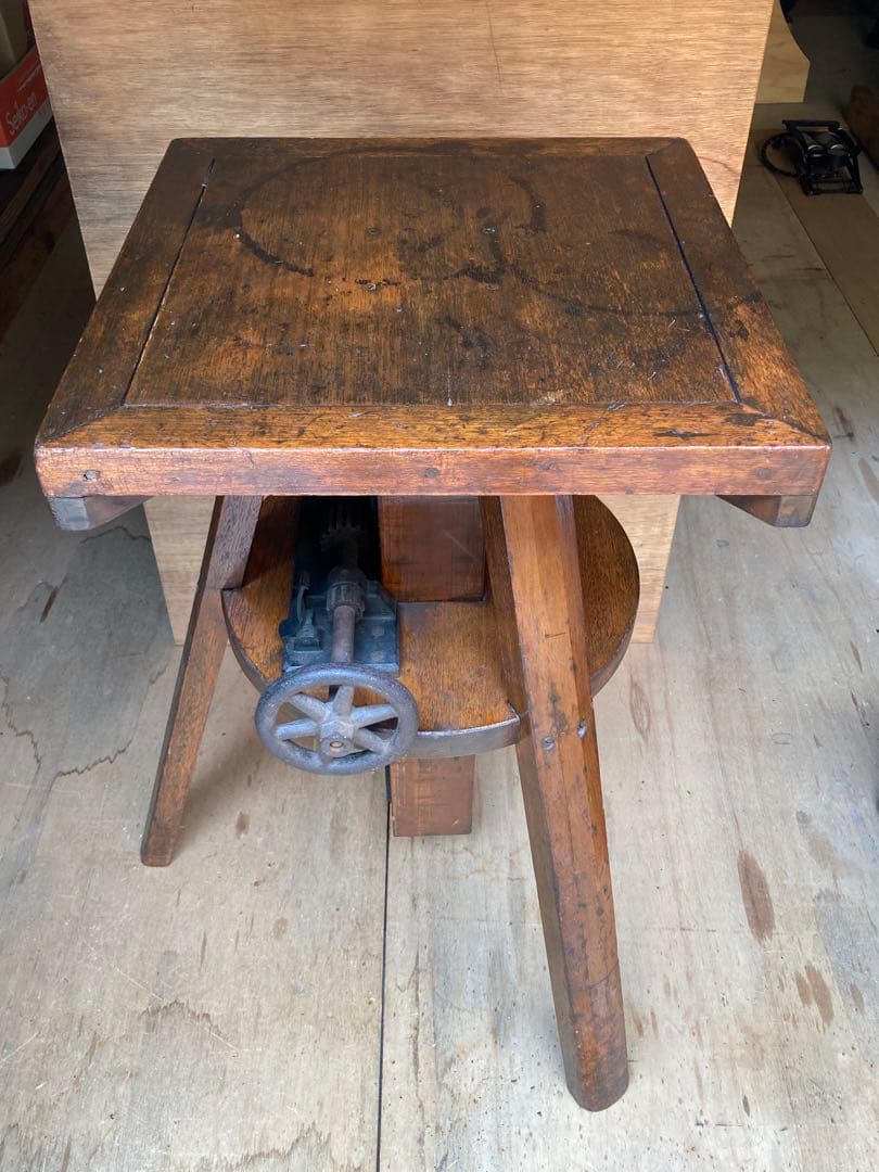 アンティーク昭和初期の測量台