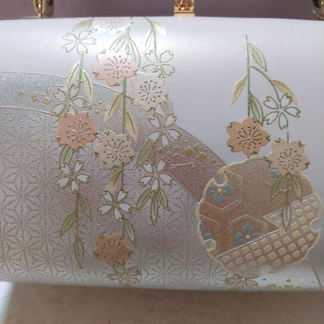 和装草履 バッグセット 留袖訪問着振袖に一輪館 新品未使用 Lサイズ ZB 93