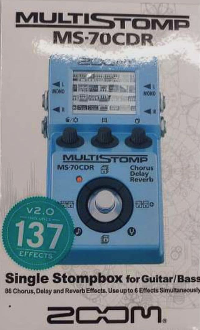 ★【箱付】ZOOM MS-70CDR マルチエフェクター