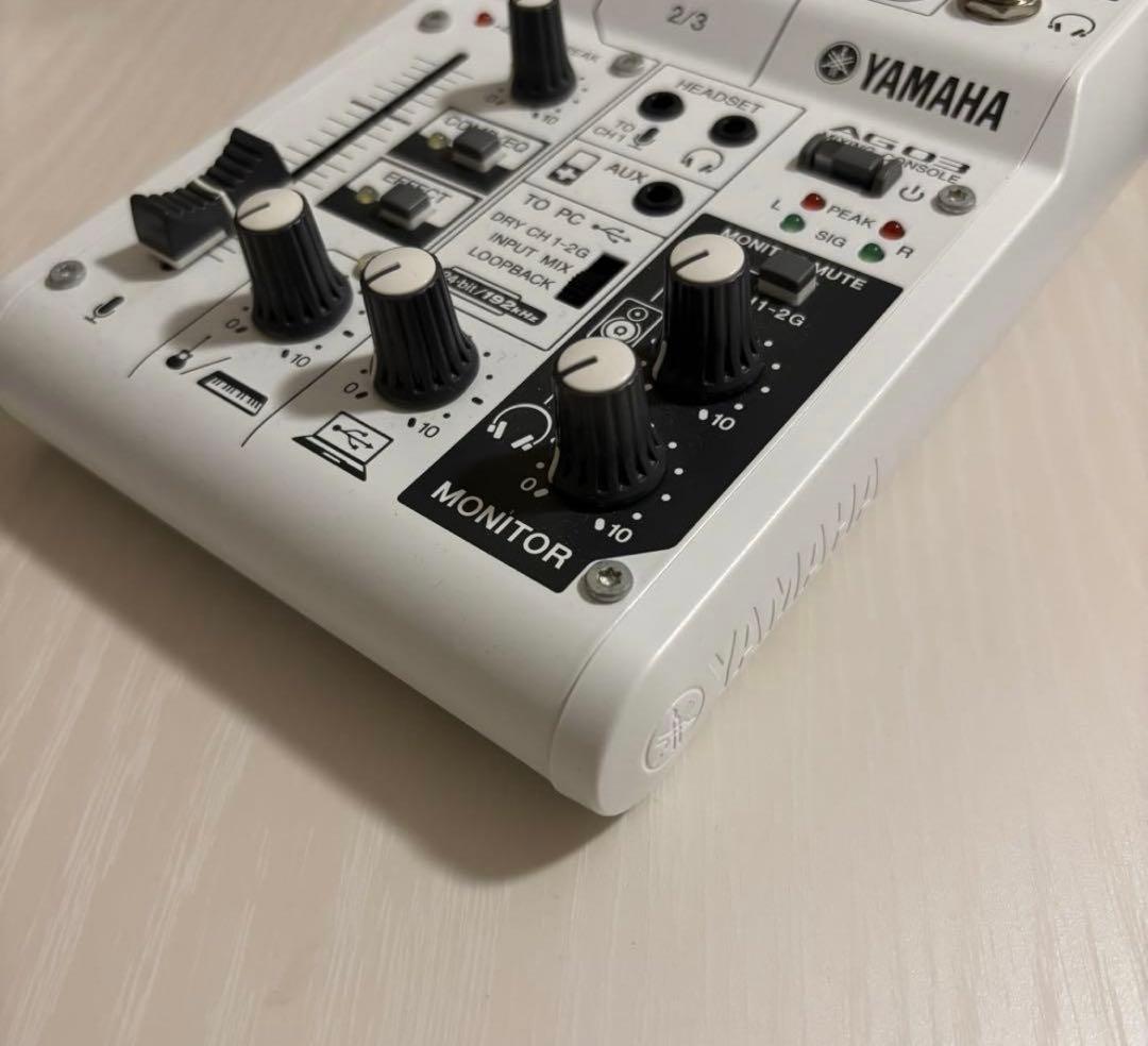 【急ぎで購入求む】YAMAHA AG03 オーディオインターフェース