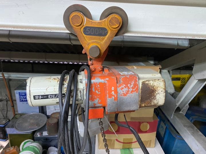 キトー　60キロホイスト100V　トロリセット