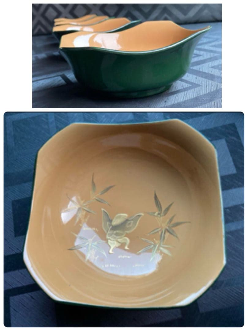 輪島塗　小鉢　向付　5点　アンティーク