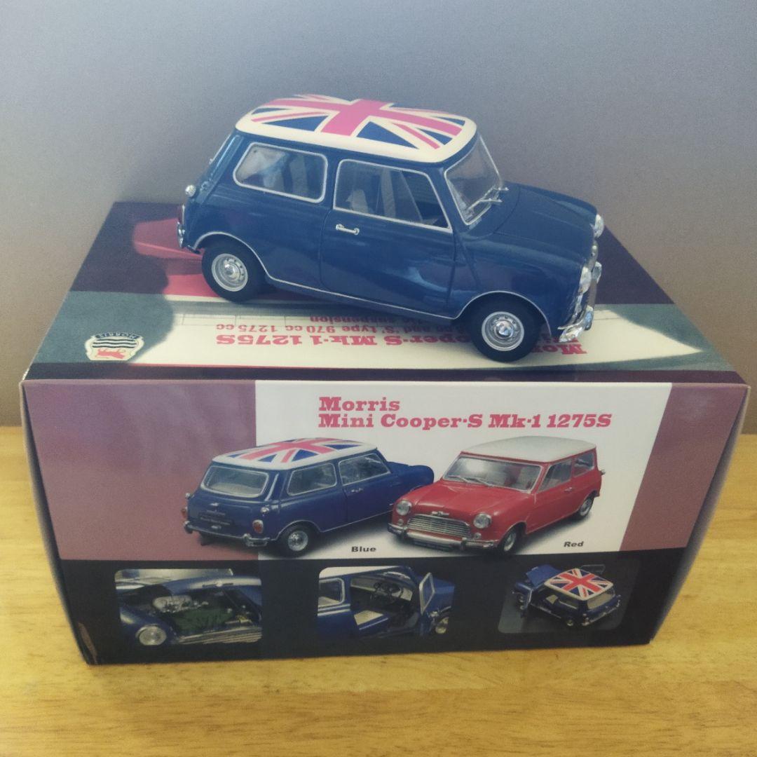 京商 Morris Mini Cooper S Mk-1 ユニオンジャックルーフ