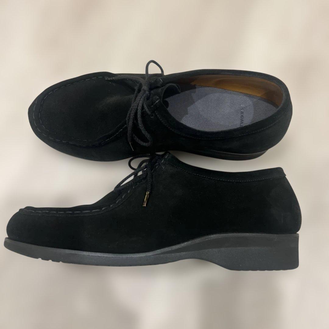 靴 FOOTWORKS Tirolean shoes Suede 26.5cm