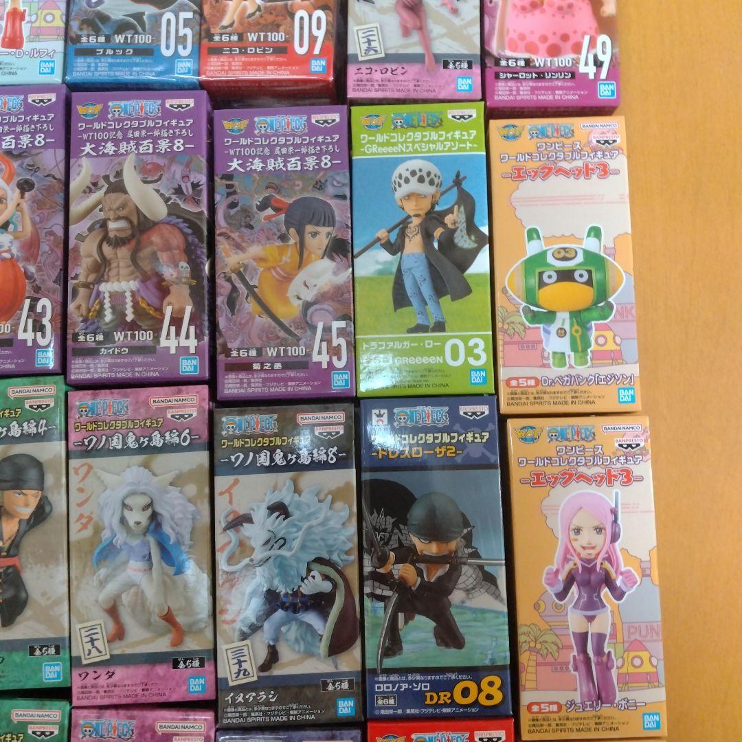 ワンピース ワールドコレクタブルフィギュア　65体セット