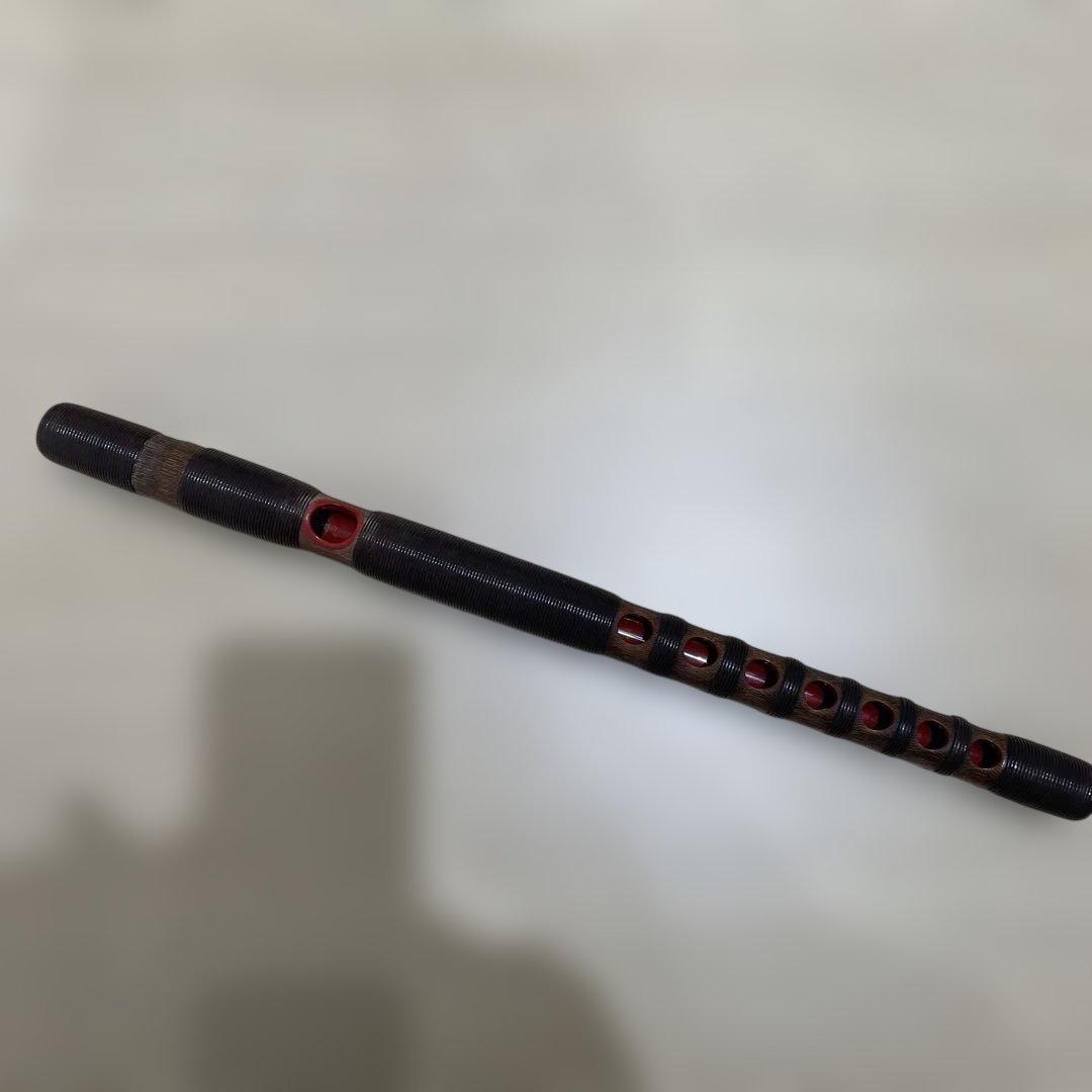 龍笛 本管　ケース付き