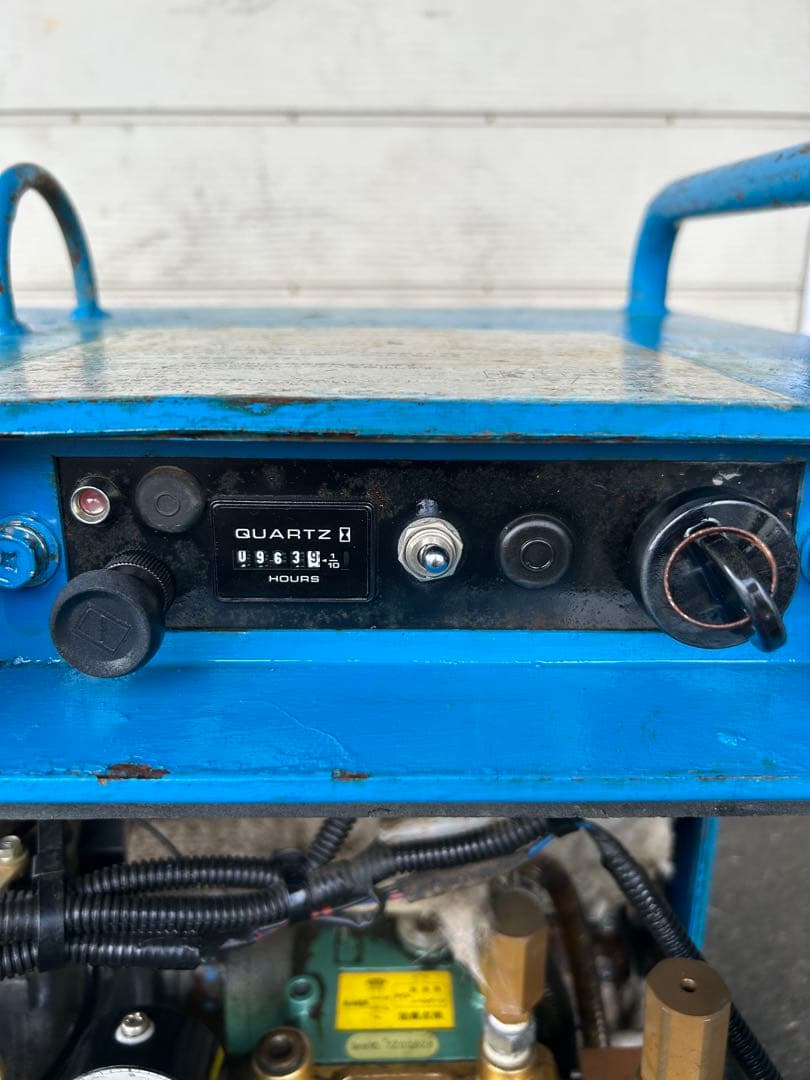 V2★ツルミHPJ-5ESM高圧洗浄機防音ガン・高圧ホース・給排水ホースセット