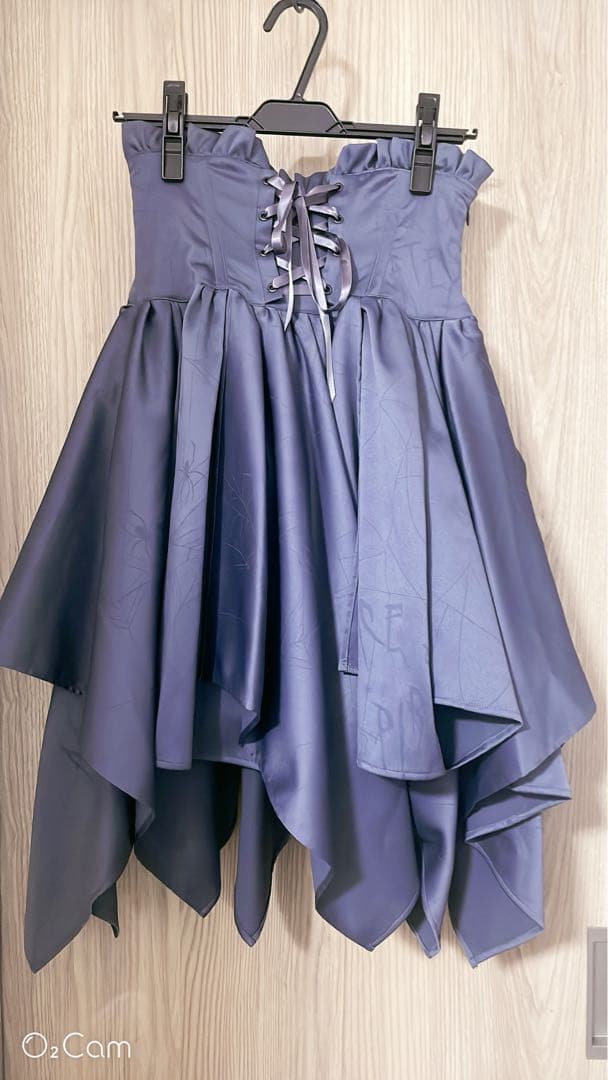 BABY パイレーツ 蜘蛛の巣おばけスカート ゴスロリ グレー