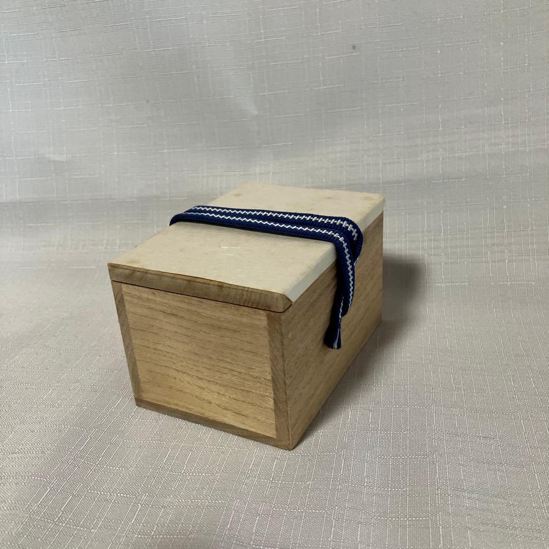 茶道具　中村翠嵐　香合　『小槌』　交趾焼