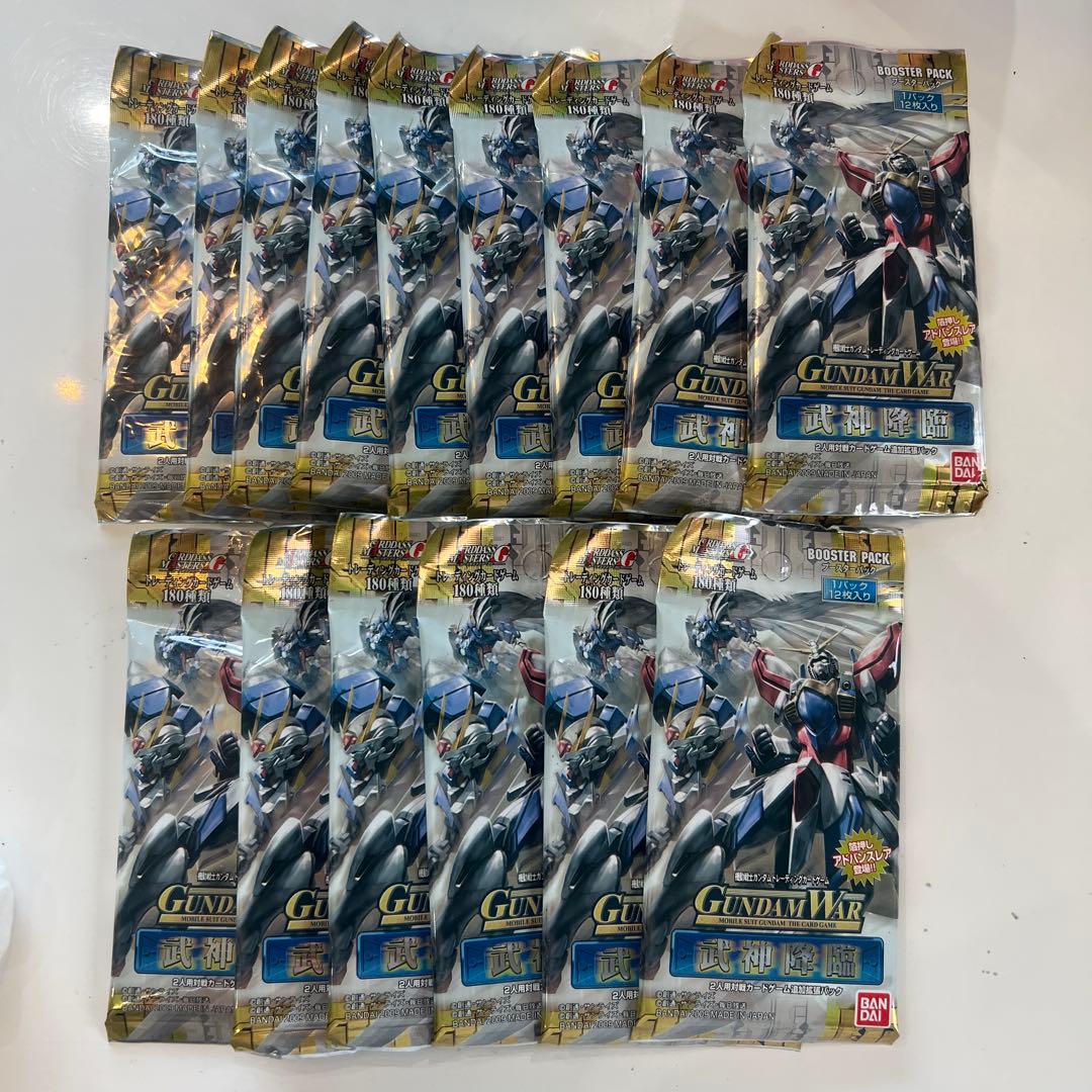 ガンダムウォー 新品未開封 拡張パック TCG 武神降臨 box 15パック