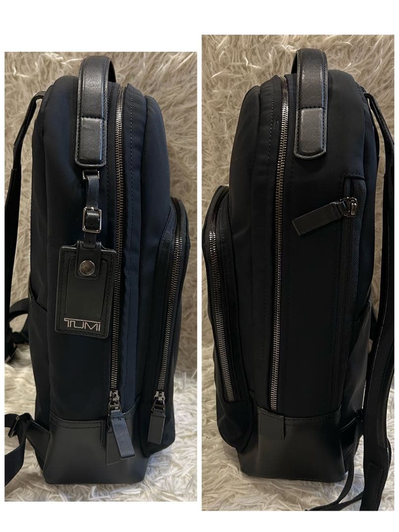 極美品　Tumi Harrison クーパー　A4 PC可　リュック　ナイロン