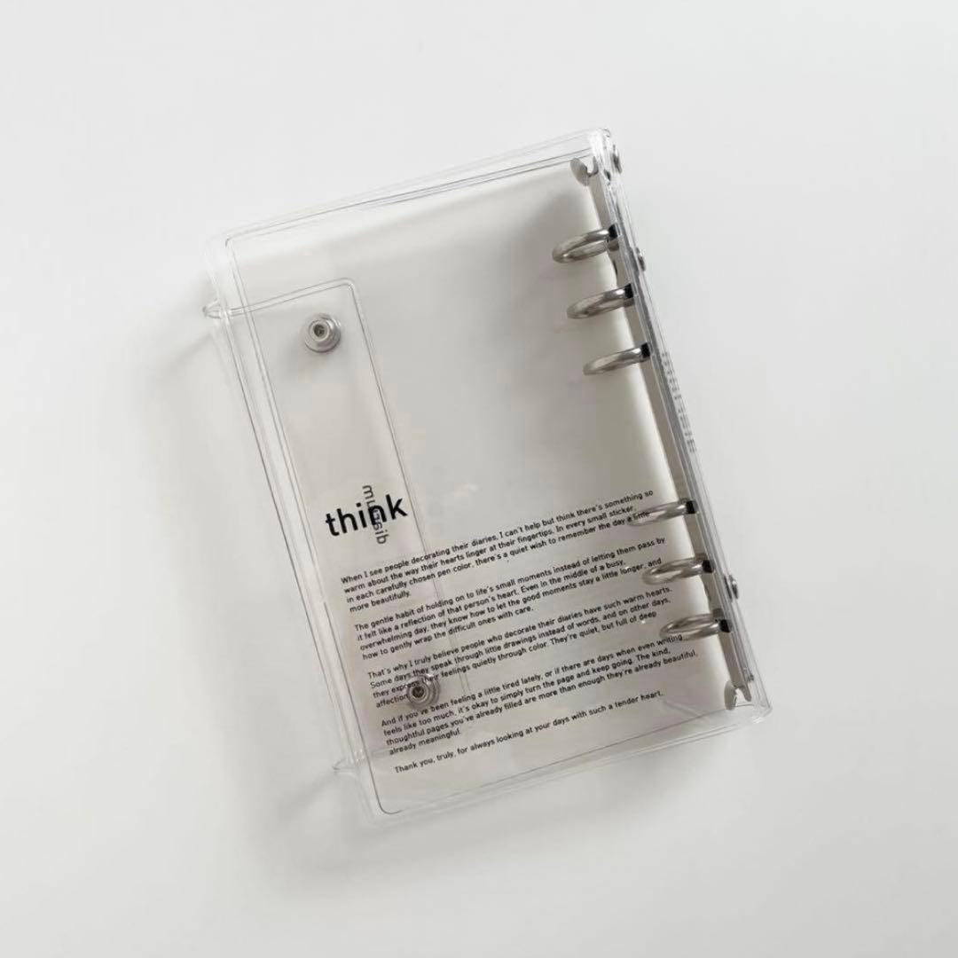 早い者勝　韓国　貯金　バインダー　カバー　A6 diarium 推し活 No.4