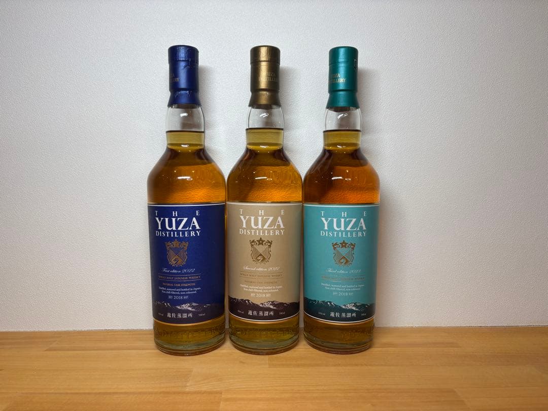 YUZA DISTILLERY ウイスキー 3本セット