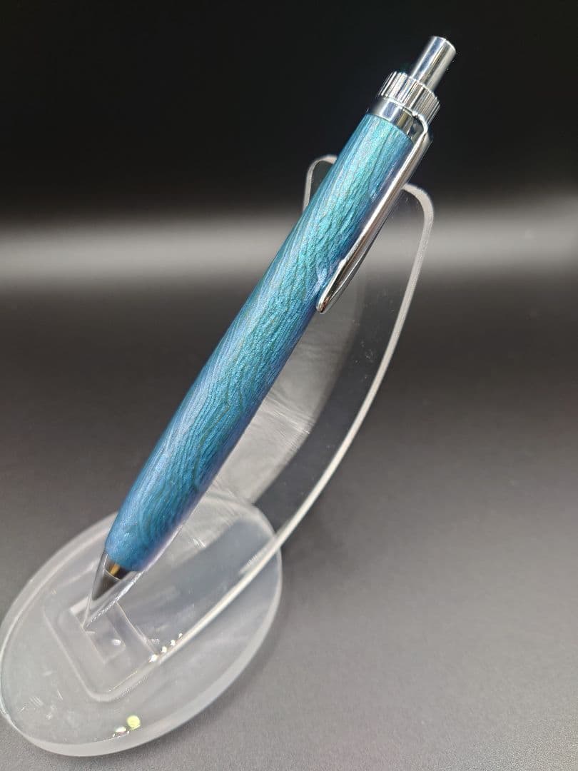 欅　シャープペンシル　浮造り　新うるし　変わり漆　拭き漆　ケヤキ　変わり杢