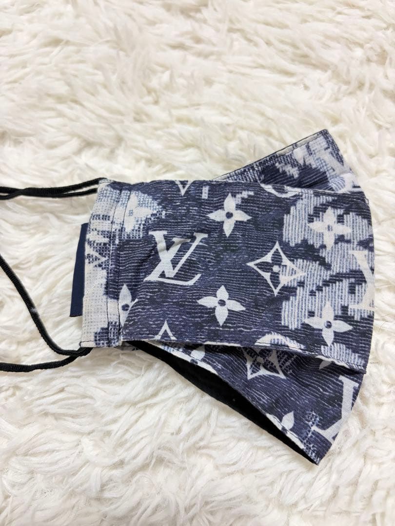 LOUIS VUITTON 良品✨ルイヴィトン モノグラムタペストリー マスク