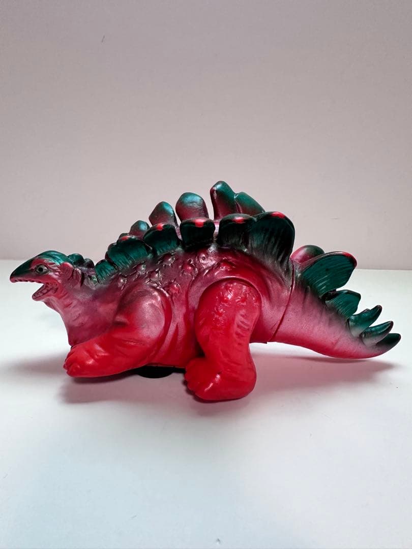 昭和当時物　発火恐竜 すてござうるす フリクショントイ ソフビ
