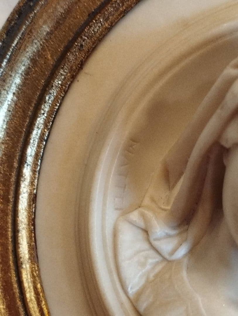 フランスアンティーク メダイヨン MATTEI作 マリア像