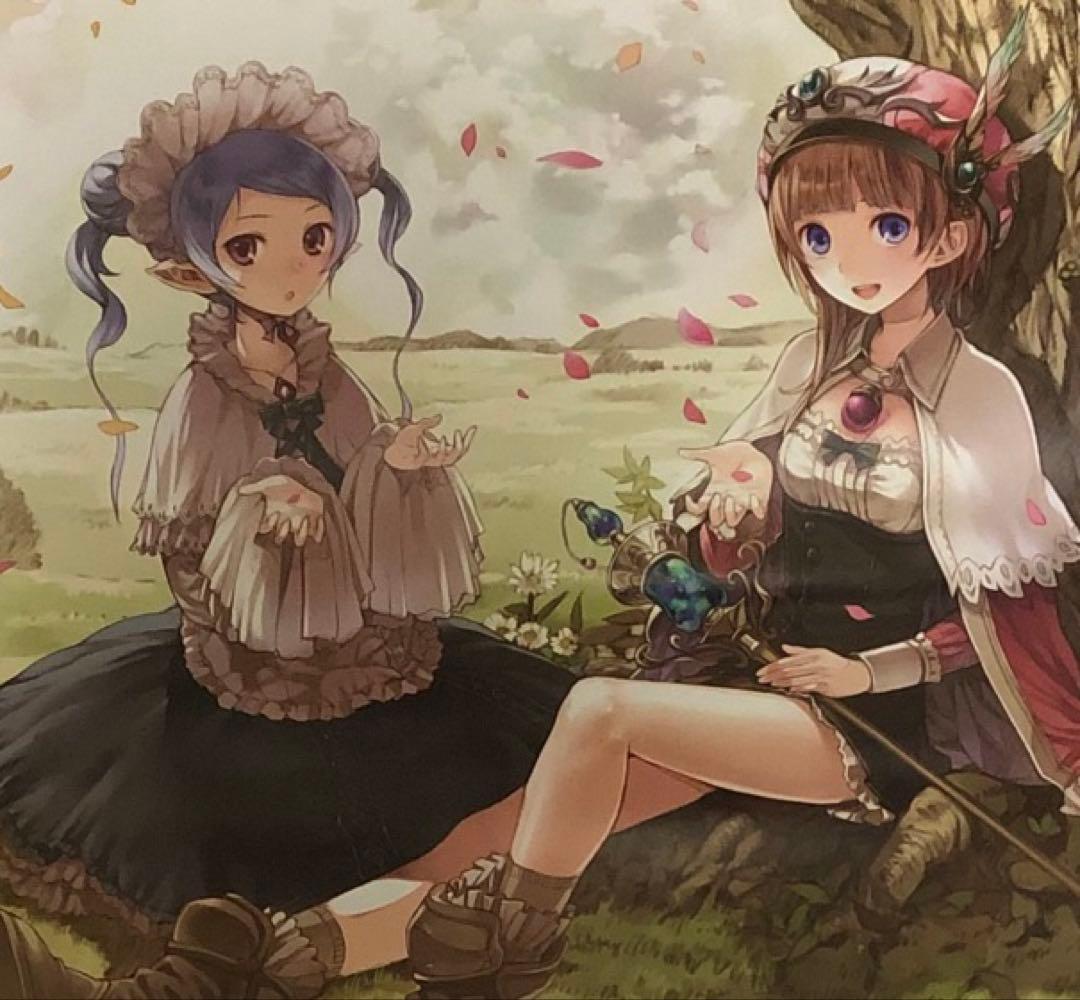 【非売品】新 ロロナのアトリエ 岸田メル B2 半裁 サイズ ポスター