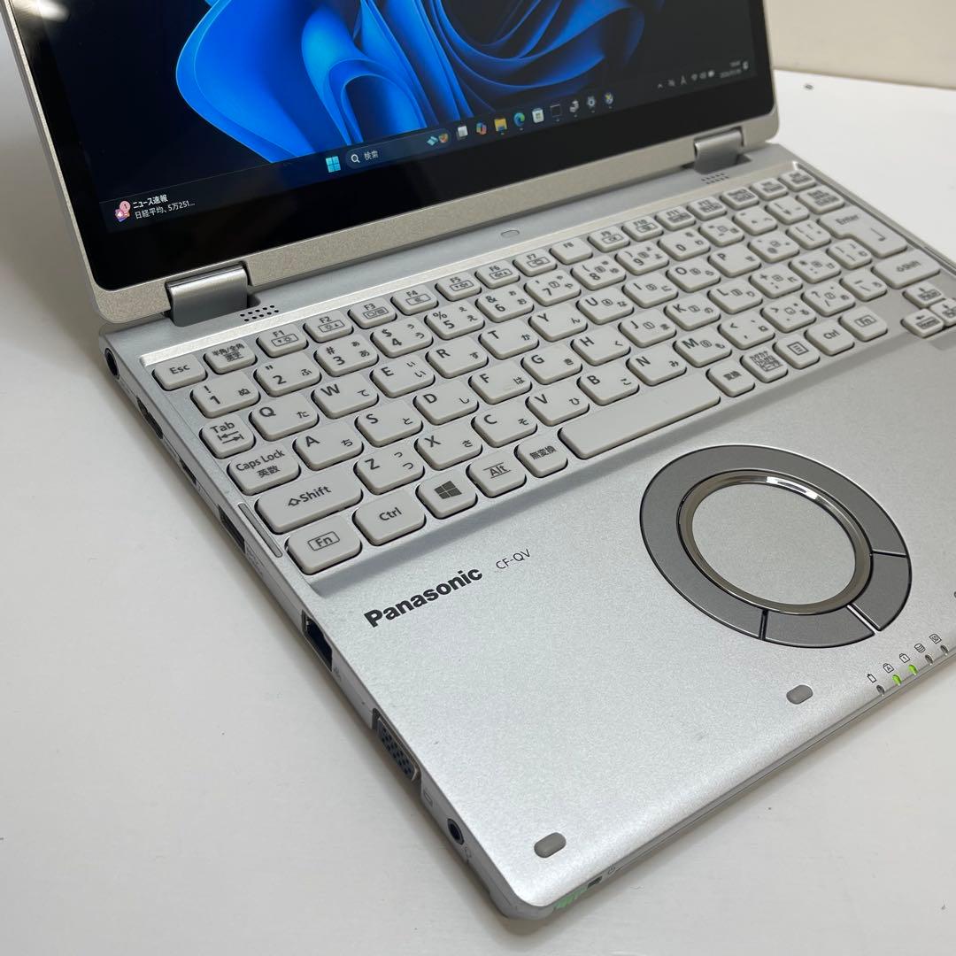 Windowsノート本体 #748 2in1 PANASONIC CF-QV8 i5-8365U 8GB