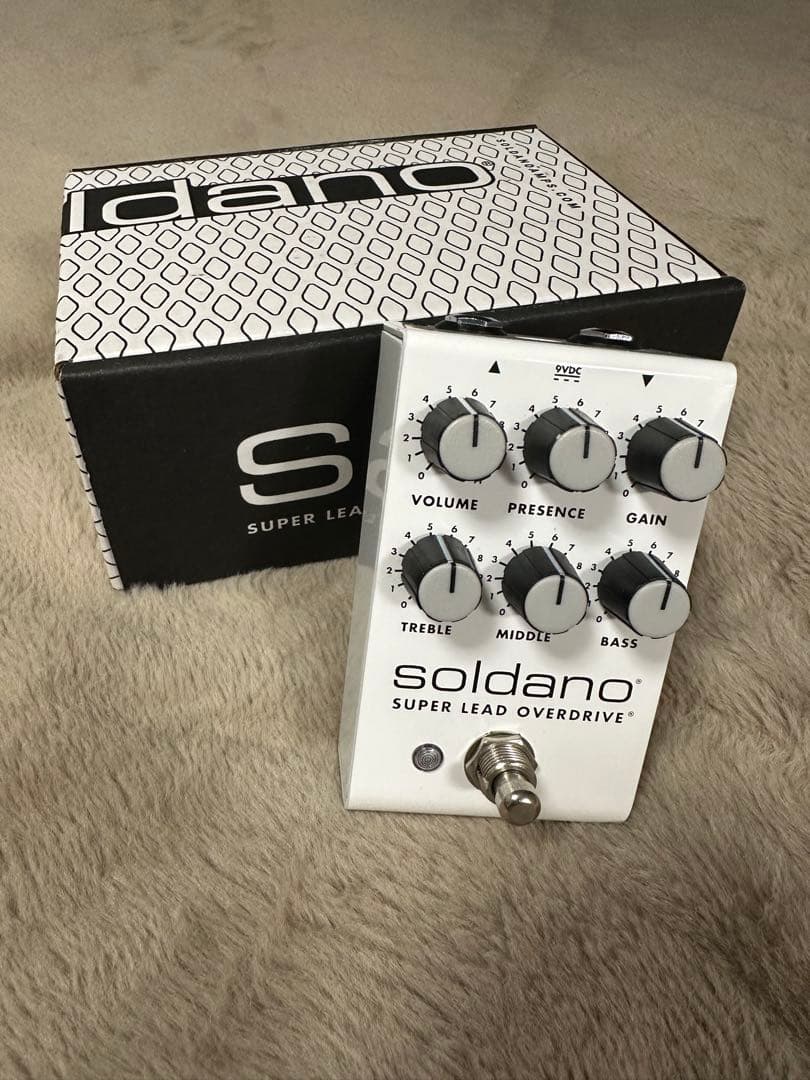 Soldano SUPER LEAD OVERDRIVE ギターエフェクター